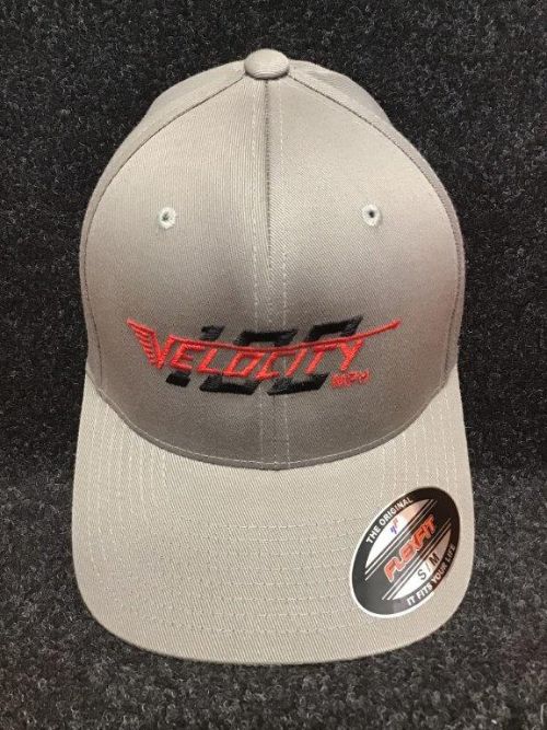 Gray Velocity 100 Hat FLEXFIT