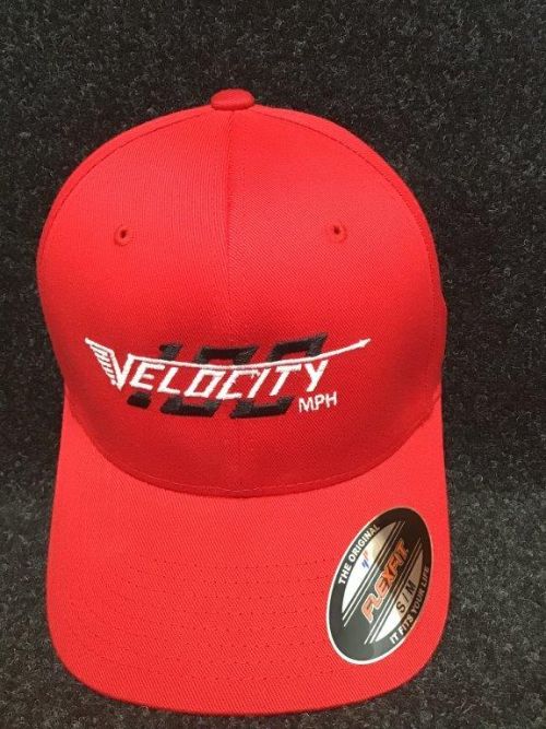 Red Velocity 100 Hat FLEXFIT